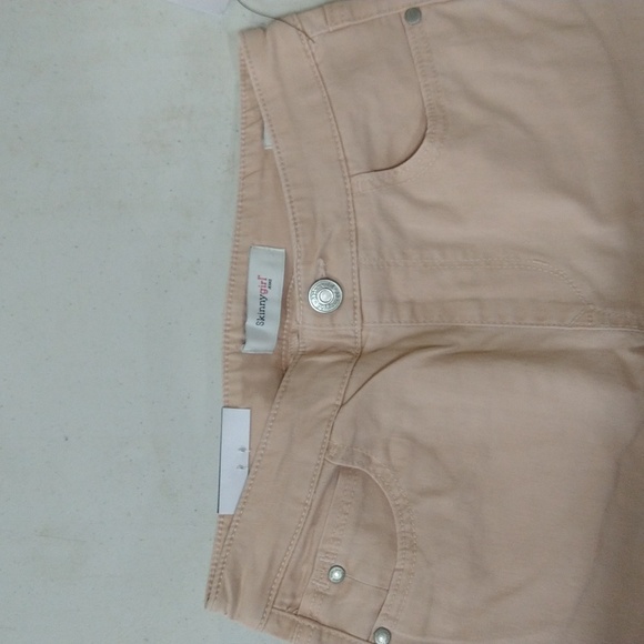 NEW! Skinnygirl Pull-On Mid-Rise Crop Skinny Jeans, Rose Quartz - TALL - Picture 4 of 15